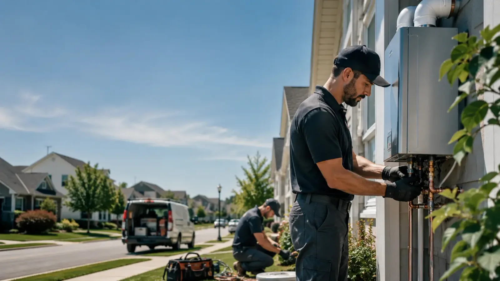 Tankless Water Heater Installation in Rougon, LA